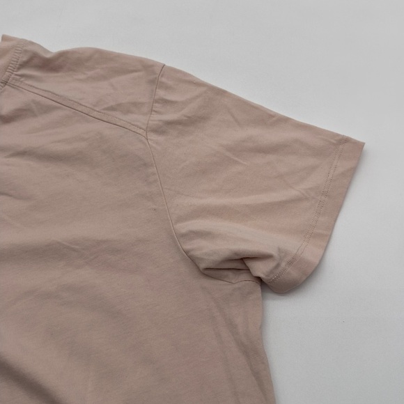 Men’s Kenneth Cole Pink/Peach 3 Button T-Shirt medium - Picture 6 of 9